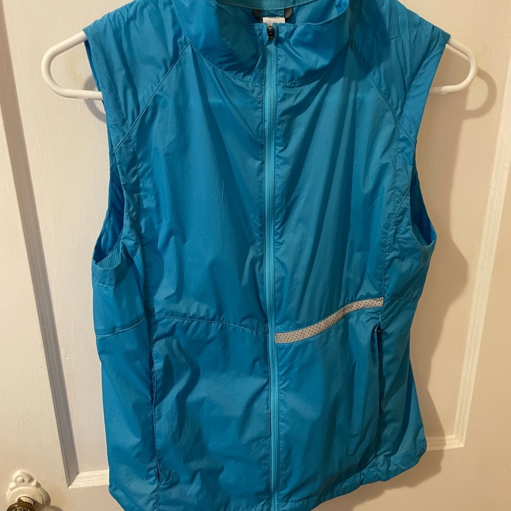 Oiselle Reflective Vigor Vest Blue